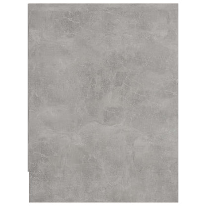 Mesas de cabeceira 2 pcs derivados de madeira cinzento cimento