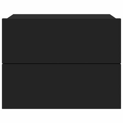 Mesa de cabeceira 40x30x30 cm derivados de madeira preto