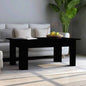 Mesa de centro 100x60x42 cm derivados de madeira preto