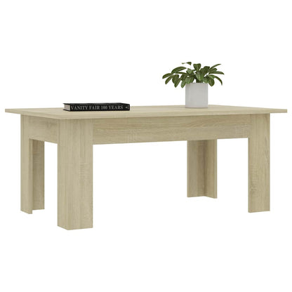 Mesa de centro 100x60x42cm derivados de madeira carvalho sonoma