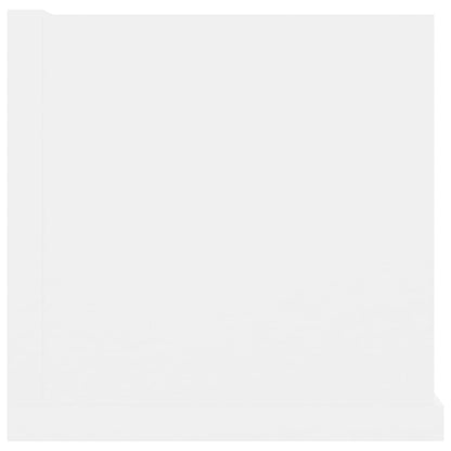 Prateleira de parede para CD 100x18x18 cm deriv. madeira branco