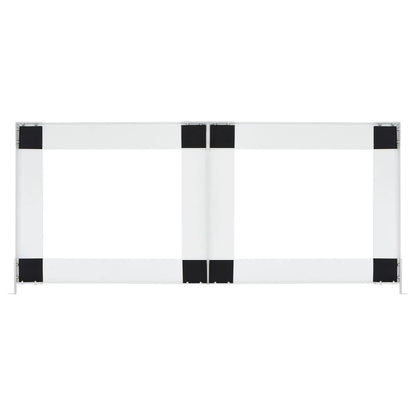 Suporte duplo para máquina de lavar e secar branco