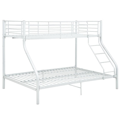 Estrutura de beliche 140x200/90x200 cm metal branco