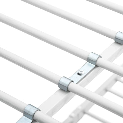 Estrutura de beliche 140x200/90x200 cm metal branco