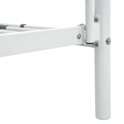 Estrutura de beliche 140x200/90x200 cm metal branco