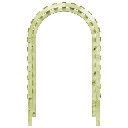 Pérgola de jardim 130x60x230 cm madeira de pinho impregnada