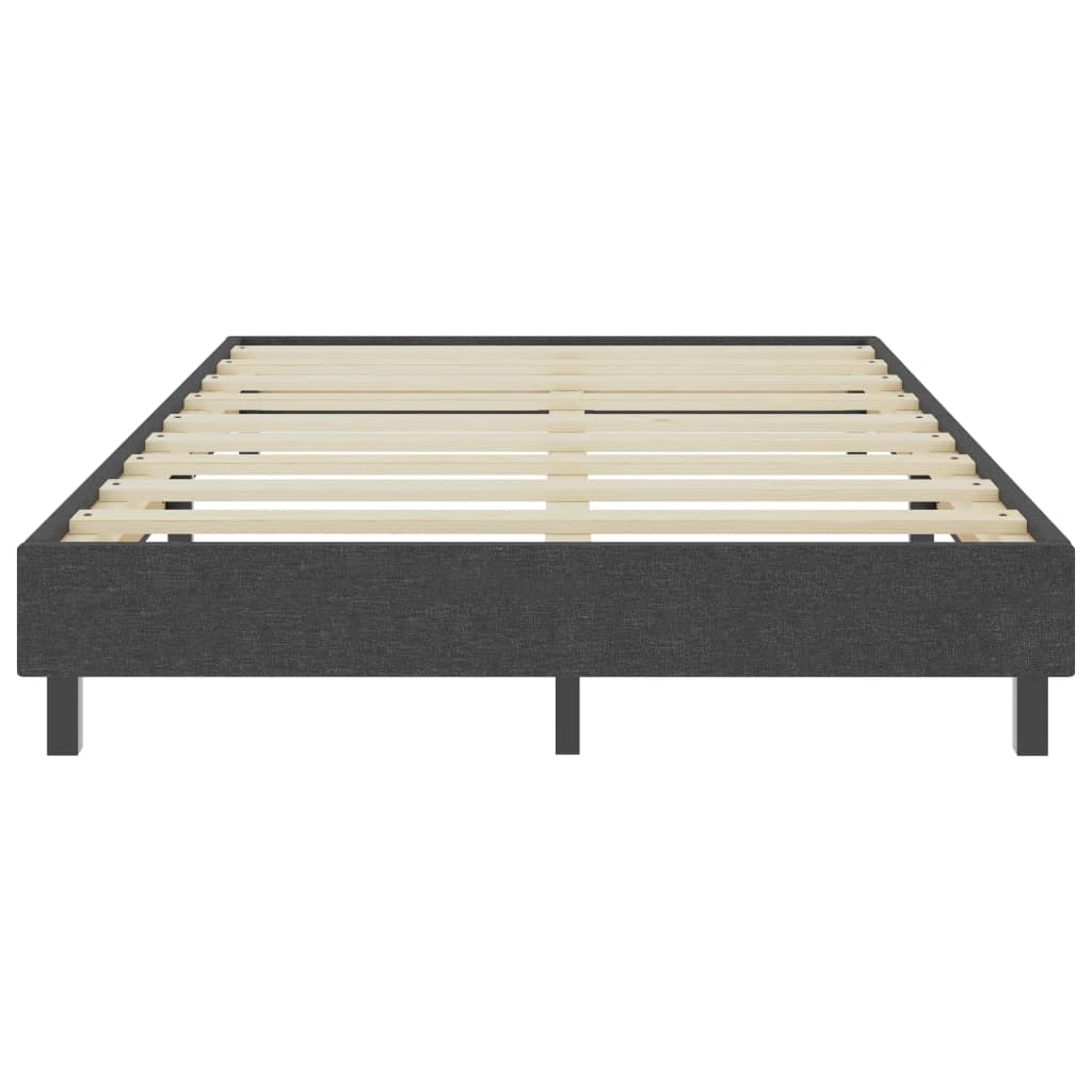 Cama boxspring 120x200 cm tecido cinzento
