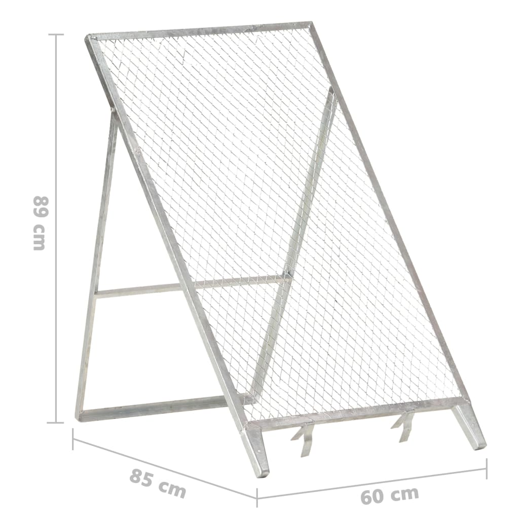 Peneira de jardim aço galvanizado