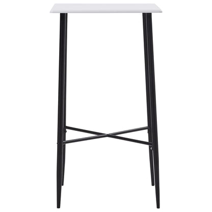 3 pcs conjunto de bar tecido cinzento-escuro
