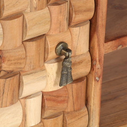 Móvel de TV 100x30x40 cm madeira de acácia maciça