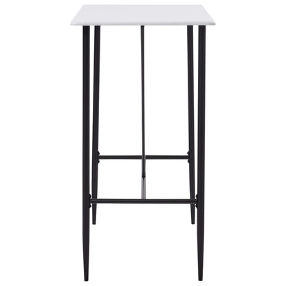 5 pcs conjunto de bar tecido cinzento-escuro