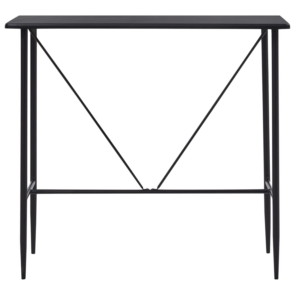 5 pcs conjunto de bar tecido cinzento-escuro