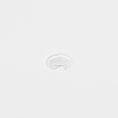 Mesa de jardim 80x75x72 cm plástico branco