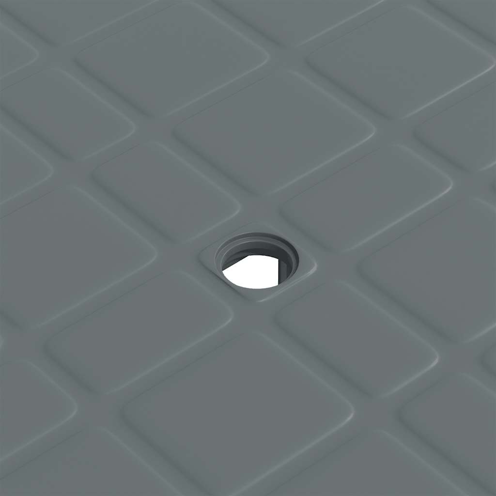 Mesa de jardim 80x75x72 cm plástico verde