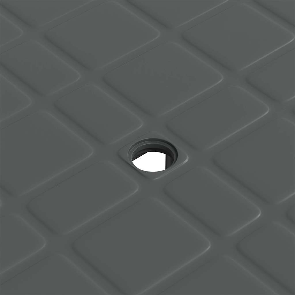 Mesa de jardim 80x75x72 cm plástico antracite