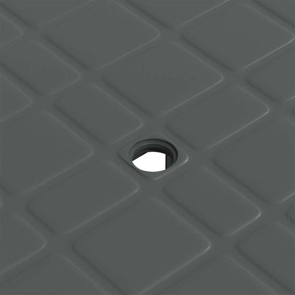 Mesa de jardim 80x75x72 cm plástico antracite
