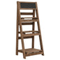 Suporte plantas c/ quadro-negro 3 prateleiras 40x30x90 cm abeto
