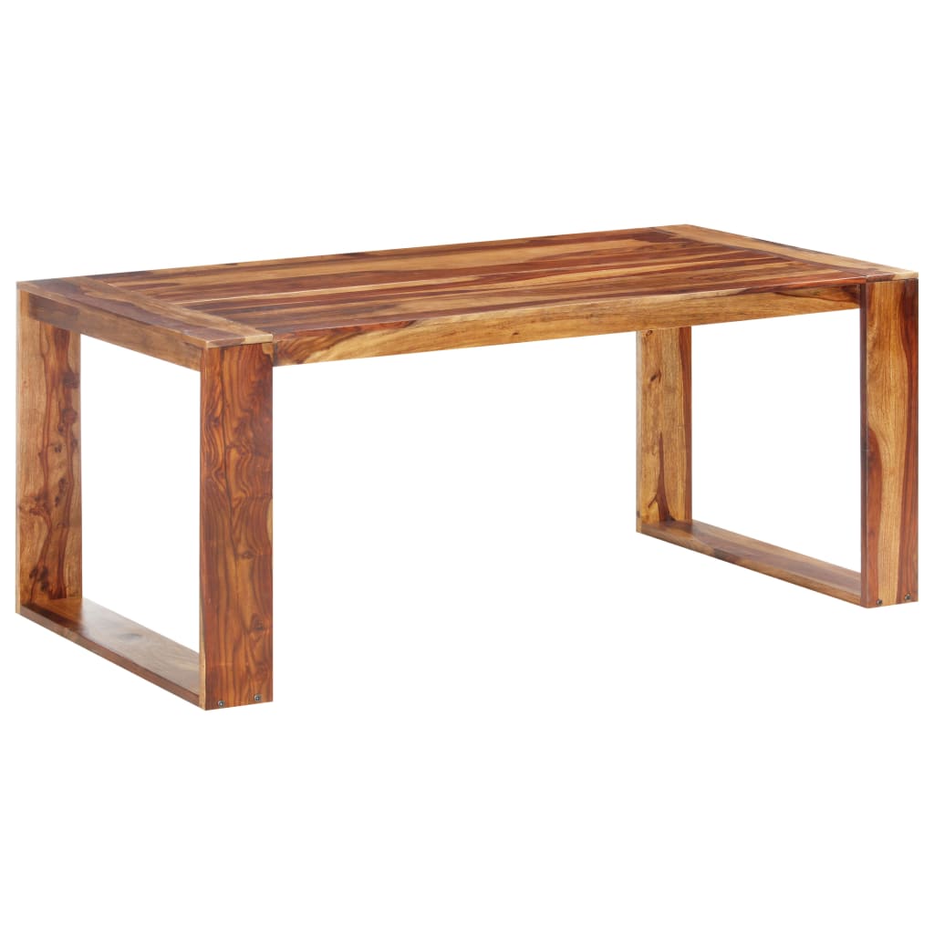 Mesa de jantar 180x90x76 cm madeira maciça