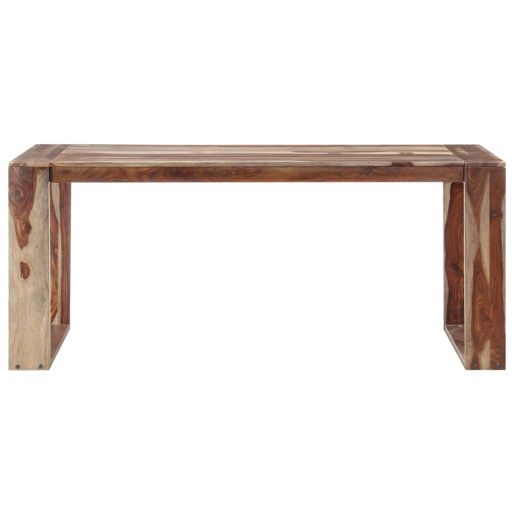 Mesa de jantar 180x90x76 cm madeira maciça
