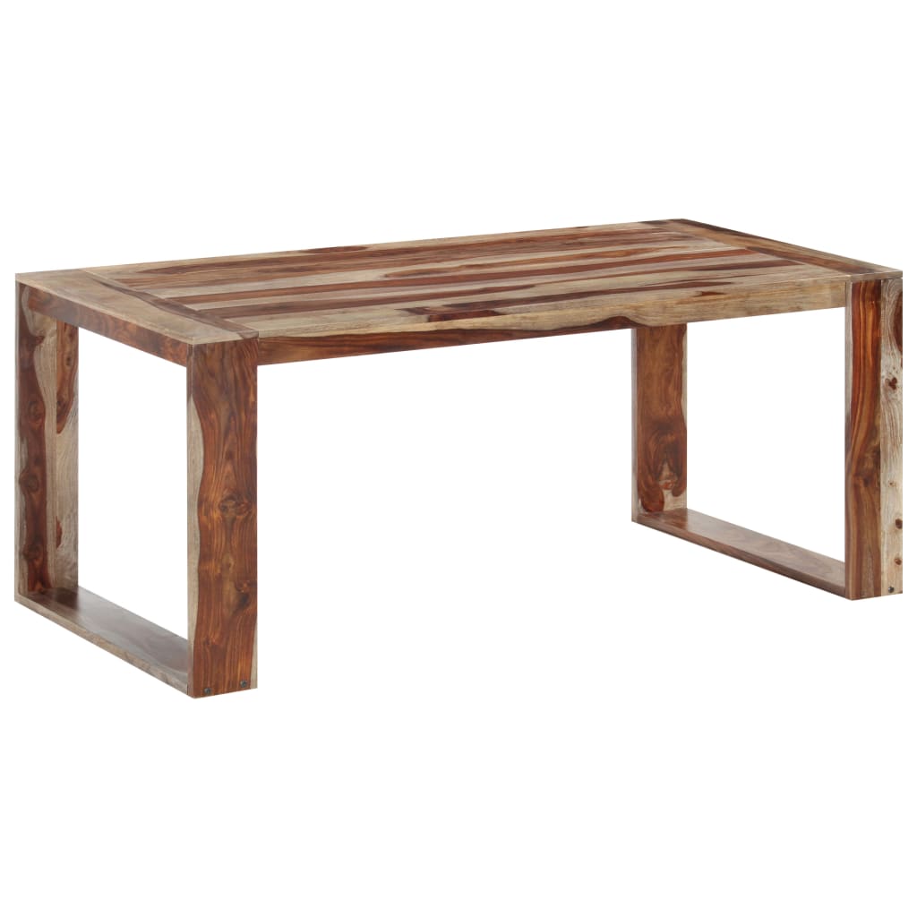 Mesa de jantar 180x90x76 cm madeira maciça