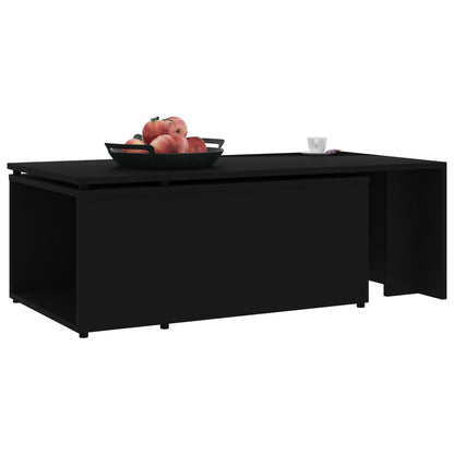 Mesa de centro 150x50x35 cm derivados de madeira preto