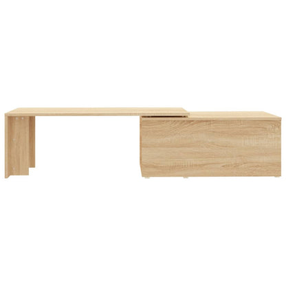 Mesa de centro 150x50x35cm derivados de madeira carvalho sonoma