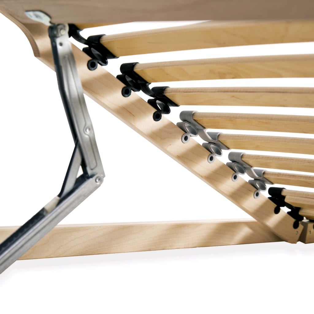 Estrados de ripas 2 pcs com 28 ripas 7 zonas 70x200 cm