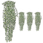 Trepadeira hera artificial 4 pcs 90 cm variegada