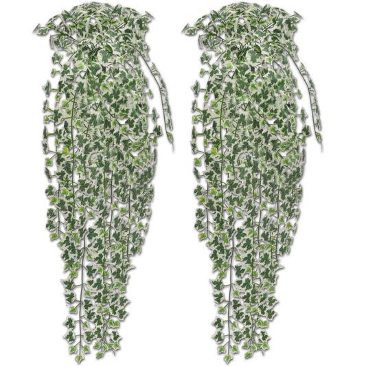 Trepadeira hera artificial 4 pcs 90 cm variegada