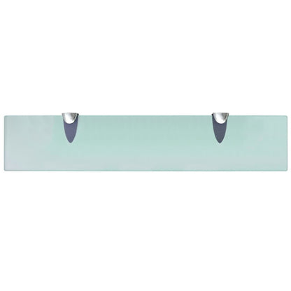 Prateleiras flutuantes 2 pcs vidro 50x10 cm 8 mm