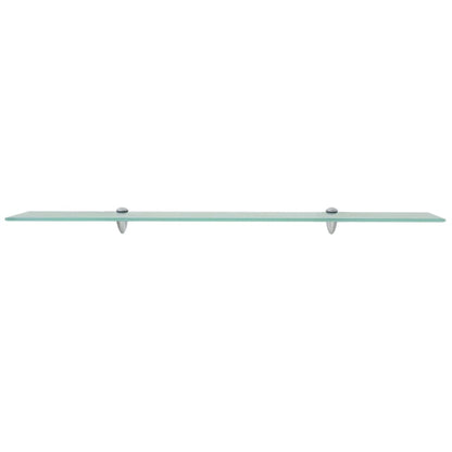 Prateleiras flutuantes 2 pcs vidro 100x10 cm 8 mm