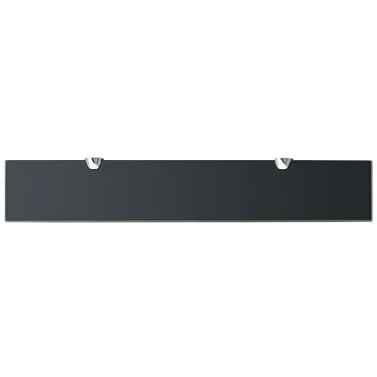 Prateleiras flutuantes 2 pcs vidro 60x10 cm 8 mm