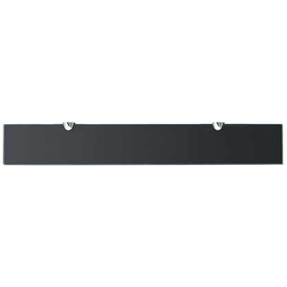 Prateleiras flutuantes 2 pcs vidro 70x10 cm 8 mm