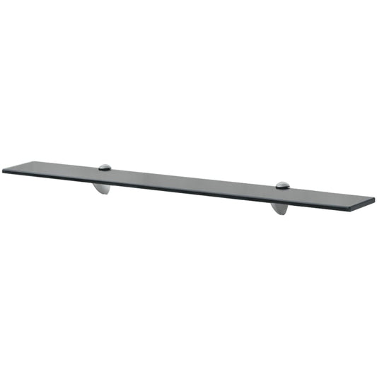 Prateleiras flutuantes 2 pcs vidro 80x10 cm 8 mm