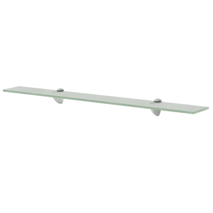 Prateleiras flutuantes 2 pcs vidro 80x10 cm 8 mm