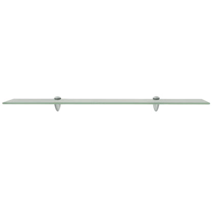 Prateleiras flutuantes 2 pcs vidro 80x10 cm 8 mm