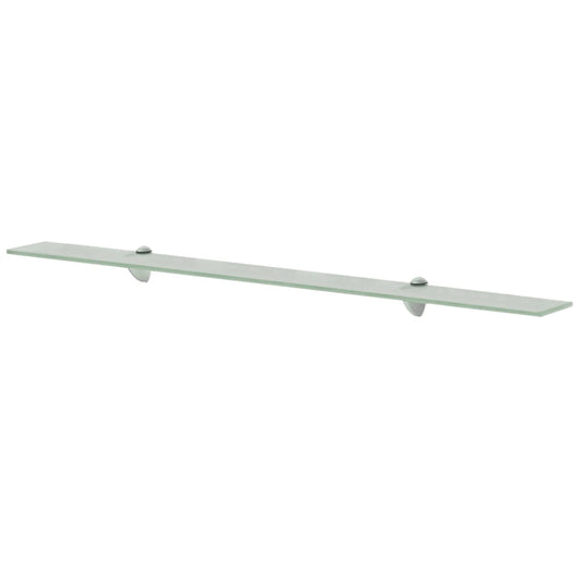 Prateleiras flutuantes 2 pcs vidro 100x10 cm 8 mm