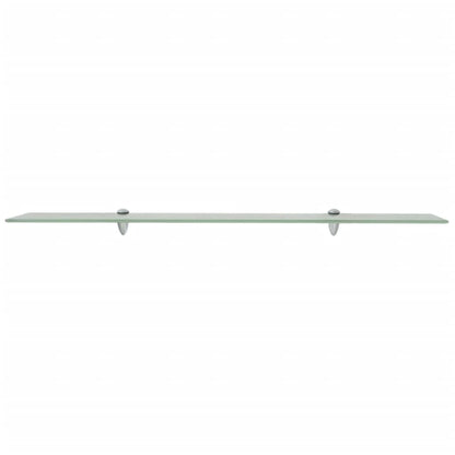 Prateleiras flutuantes 2 pcs vidro 100x10 cm 8 mm