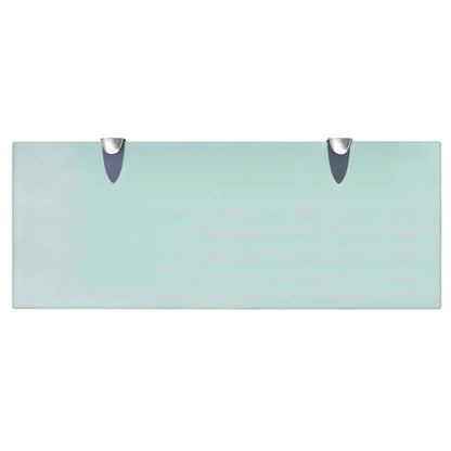 Prateleiras flutuantes 2 pcs vidro 50x20 cm 8 mm