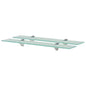 Prateleiras flutuantes 2 pcs vidro 60x20 cm 8 mm