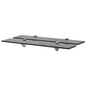 Prateleiras flutuantes 2 pcs vidro 60x20 cm 8 mm