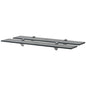 Prateleiras flutuantes 2 pcs vidro 70x20 cm 8 mm