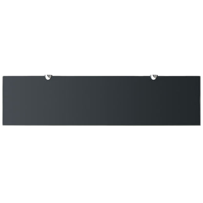Prateleiras flutuantes 2 pcs vidro 80x20 cm 8 mm