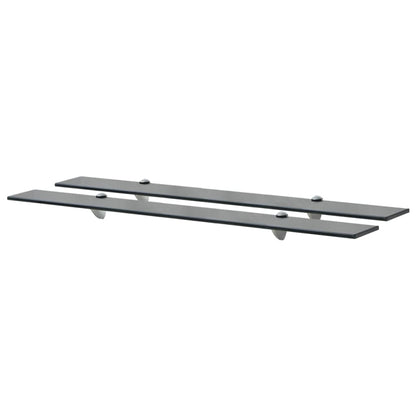 Prateleiras flutuantes 2 pcs vidro 90x20 cm 8 mm