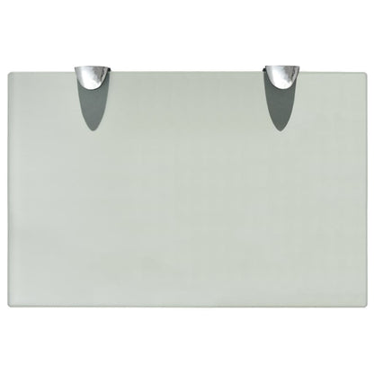 Prateleiras flutuantes 2 pcs vidro 30x20 cm 8 mm