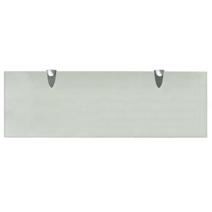 Prateleiras flutuantes 2 pcs vidro 60x20 cm 8 mm