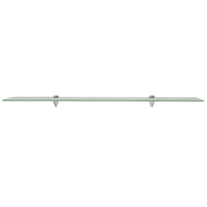Prateleiras flutuantes 2 pcs vidro 100x20 cm 8 mm