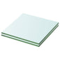 Prateleiras 2 pcs 20x15 cm vidro transparente