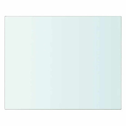 Prateleiras 2 pcs 20x20 cm vidro transparente