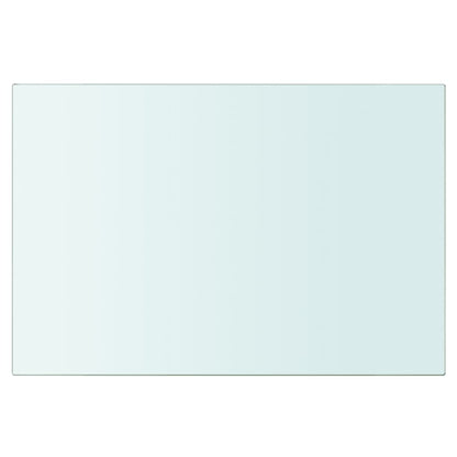 Prateleiras 2 pcs 20x25 cm vidro transparente